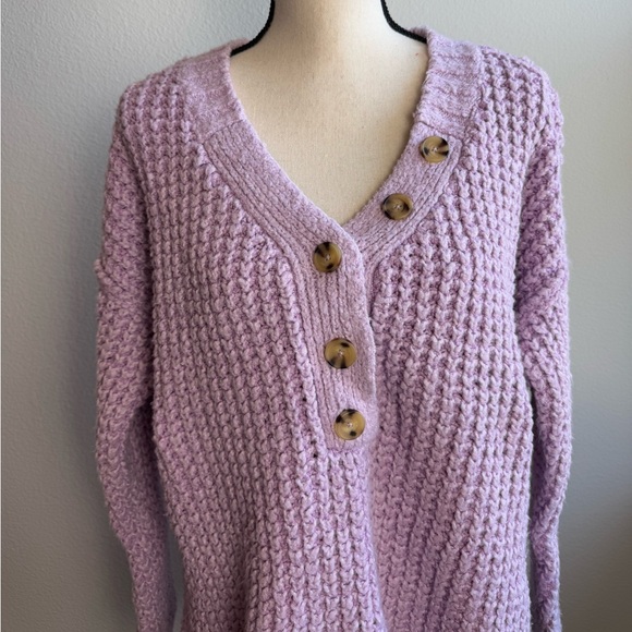 Free People whistle thermal Henley small - Picture 8 of 15